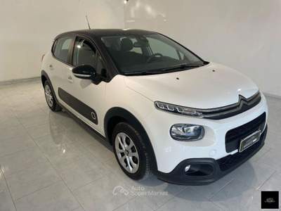 Citroen C3  PureTech 82 Feel Edition Bianco usata San Giuseppe Vesuviano