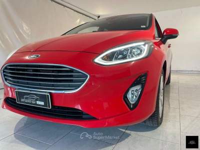 Ford Fiesta 1.5 EcoBlue 5p. Titanium Rosso usata San Giuseppe Vesuviano
