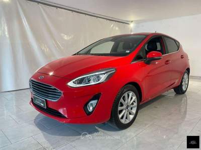 Ford Fiesta 1.5 EcoBlue 5p. Titanium Rosso usata San Giuseppe Vesuviano