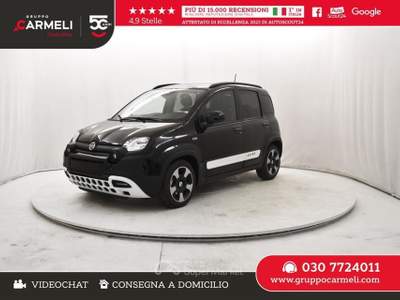 Fiat Panda Panda Cross 1.0 firefly hybrid s&s 65cv Nero usata Coccaglio
