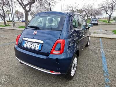 Fiat 500 1.2 S solo km.33.000 - 2018 Blu/Azzurro usata Barletta