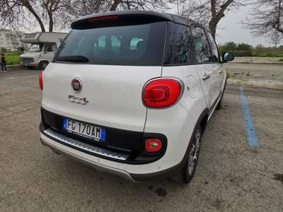 Fiat 500L 1.3 MJ 95CV Dualogic Lounge 2016 Bianco usata Barletta