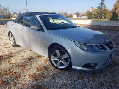 Saab 9-3 Saab 9-3 Cabriolet 1.9 TTiD 180CV Aero Argento usata Lagosanto