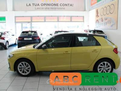 Audi A1 A1 SPB 30 TFSI S tronic Advanced Giallo usata Cernusco sul Naviglio
