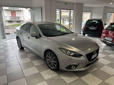 Mazda 3 5p 2.2d Exceed 150cv automatica EURO 6e Grigio usata Caravaggio