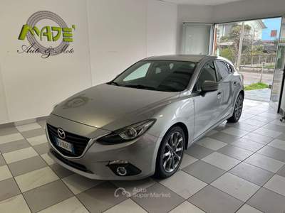 Mazda 3 5p 2.2d Exceed 150cv automatica EURO 6e Grigio usata Caravaggio