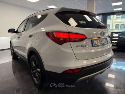 Hyundai Santa Fe 2.2 CRDi 4WD A/T Style / PACCHETTO INVERNALE Bianco usata Villa Carcina