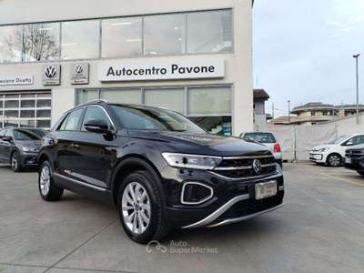 Volkswagen T-Roc 1.0 tsi Style 115cv -IQ Light-IQ Drive-Tech Pack- Nero usata Francavilla al Mare