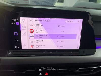 Volkswagen Golf EVO DSG Life Bianco usata Sassuolo