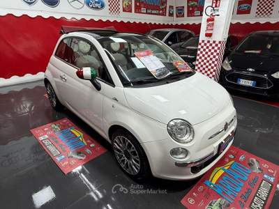 Fiat 500 CABRIO 1.3 MJT 75cv Rock - 2009 Bianco usata Giugliano in Campania