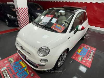 Fiat 500 CABRIO 1.3 MJT 75cv Rock - 2009 Bianco usata Giugliano in Campania