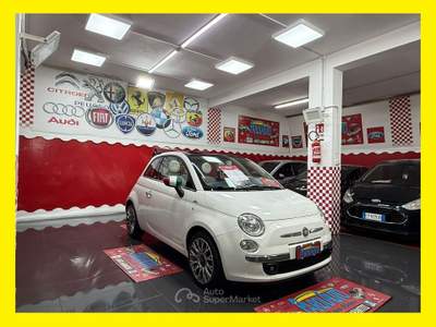 Fiat 500 CABRIO 1.3 MJT 75cv Rock - 2009 Bianco usata Giugliano in Campania