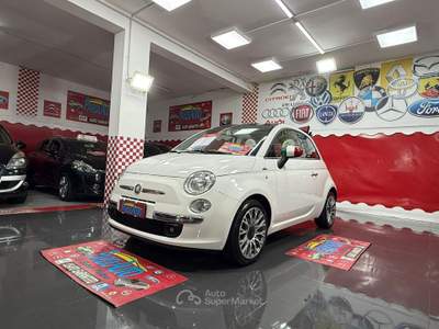 Fiat 500 CABRIO 1.3 MJT 75cv Rock - 2009 Bianco usata Giugliano in Campania