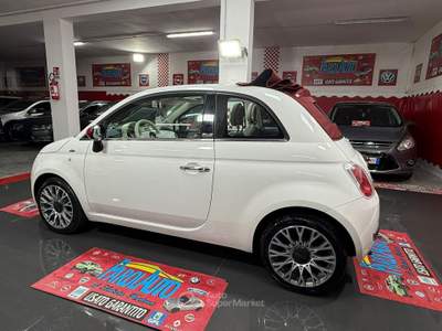 Fiat 500 CABRIO 1.3 MJT 75cv Rock - 2009 Bianco usata Giugliano in Campania