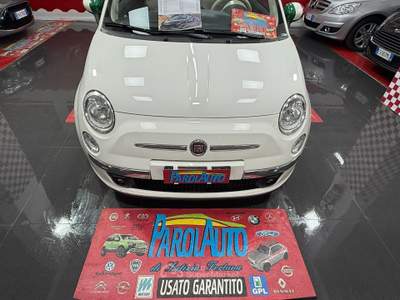Fiat 500 CABRIO 1.3 MJT 75cv Rock - 2009 Bianco usata Giugliano in Campania