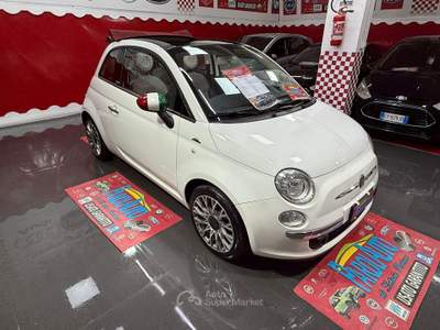 Fiat 500 CABRIO 1.3 MJT 75cv Rock - 2009 Bianco usata Giugliano in Campania