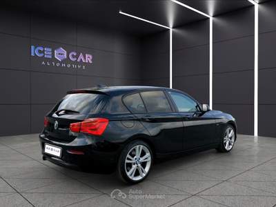 BMW Serie 1 116d 116d 5p. sport su appuntamento Nero usata Roma