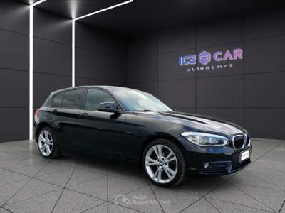 BMW Serie 1 116d 116d 5p. sport su appuntamento Nero usata Roma