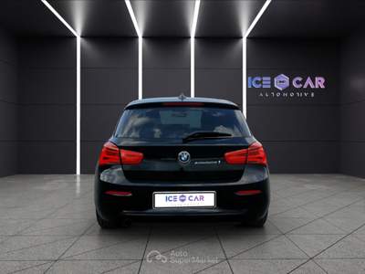 BMW Serie 1 116d 116d 5p. sport su appuntamento Nero usata Roma