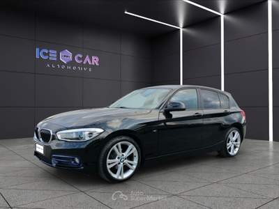BMW Serie 1 116d 116d 5p. sport su appuntamento Nero usata Roma