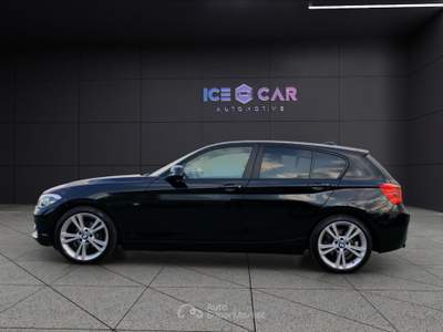 BMW Serie 1 116d 116d 5p. sport su appuntamento Nero usata Roma