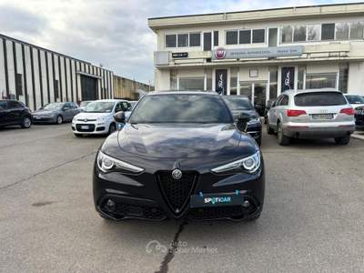 Alfa Romeo Stelvio *PROMO* 2.2 Turbodiesel 210 CV AT8 Q4 Veloce Nero usata Borgo San Lorenzo