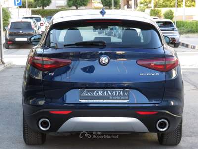 Alfa Romeo Stelvio 2.2 M.jet Super Q4 190CV AT8 NAVI/UNIPRO Blu/Azzurro usata Trentola Ducenta