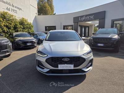 Ford Focus 1.5 EcoBlue 115 CV automatico 5p. ST-Line Argento usata Taranto