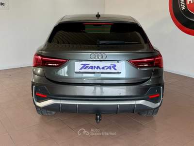 Audi Q3 35TDI S line interno/esterno Gancio Matrix Unicopr Grigio usata Crocetta del Montello