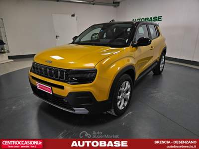 Jeep Avenger 1.2 turbo Altitude fwd 100cv Giallo usata Brescia