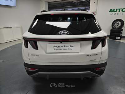Hyundai Tucson 1.6 hev Exellence Lounge Pack 2wd auto Arancione usata Brescia
