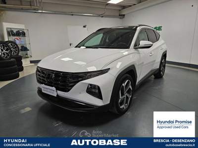 Hyundai Tucson 1.6 hev Exellence Lounge Pack 2wd auto Arancione usata Brescia