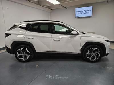Hyundai Tucson 1.6 hev Exellence Lounge Pack 2wd auto Arancione usata Brescia
