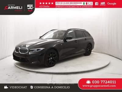 BMW Serie 3 320d 320 d Mild Hybrid 48V Msport xDrive Steptronic CERCHI 19 - LED - 360 - NAVI - FULL  Nero usata Coccaglio
