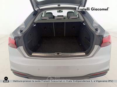 Audi A5 sportback 40 2.0 tdi mhev business quattro 204cv s-tronic Argento usata Vigevano