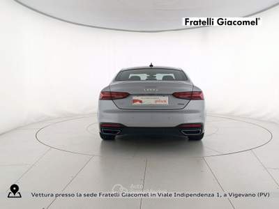 Audi A5 sportback 40 2.0 tdi mhev business quattro 204cv s-tronic Argento usata Vigevano