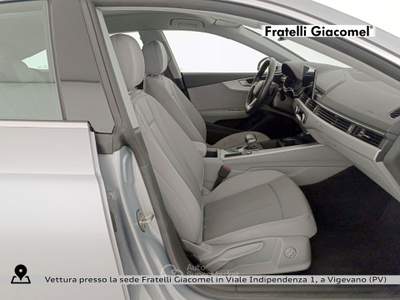 Audi A5 sportback 40 2.0 tdi mhev business quattro 204cv s-tronic Argento usata Vigevano