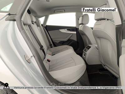Audi A5 sportback 40 2.0 tdi mhev business quattro 204cv s-tronic Argento usata Vigevano
