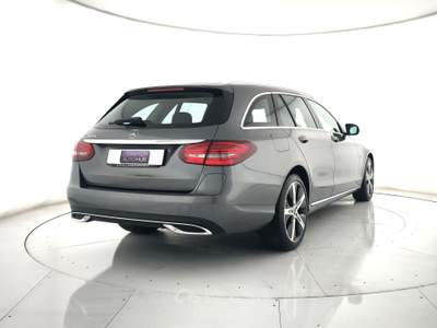 Mercedes-Benz Classe C C sw 300 de eq-power auto camera+c18" Grigio usata Ghedi