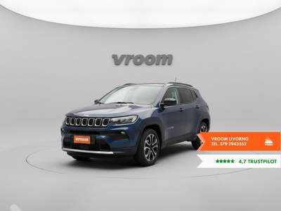 Jeep Compass Compass 1.5 Turbo T4 130 CV MHEV 2WD Limited Blu/Azzurro usata Livorno