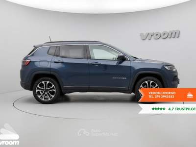 Jeep Compass Compass 1.5 Turbo T4 130 CV MHEV 2WD Limited Blu/Azzurro usata Livorno