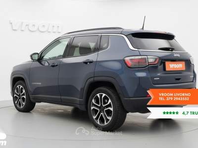 Jeep Compass Compass 1.5 Turbo T4 130 CV MHEV 2WD Limited Blu/Azzurro usata Livorno