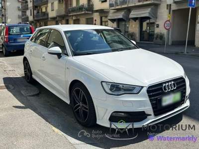 Audi A3 SPB 1.6 TDI clean diesel S tronic Ambition Bianco usata Campi Bisenzio