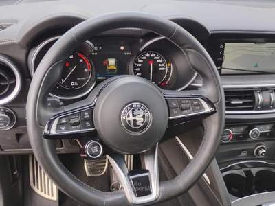 Alfa Romeo Stelvio 2.2 t Ti Q4 210cv.CERCHI 19.PELLE.SEDILI MEMORIE Rosso usata San Nicolò