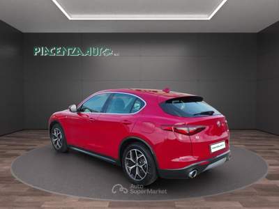 Alfa Romeo Stelvio 2.2 t Ti Q4 210cv.CERCHI 19.PELLE.SEDILI MEMORIE Rosso usata San Nicolò