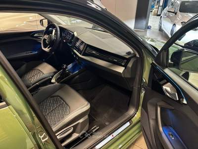 Audi A1 SPB 30 TFSI S tronic ADRENALIN SLINE KM0 Verde usata Arsago Seprio