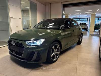 Audi A1 SPB 30 TFSI S tronic ADRENALIN SLINE KM0 Verde usata Arsago Seprio