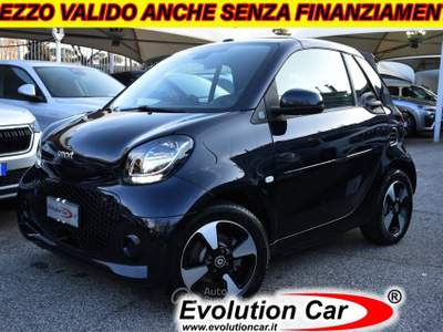 Smart ForTwo EQ cabrio Passion !!CARICATORE RAPIDO DA 22KW!! Blu/Azzurro usata Roma