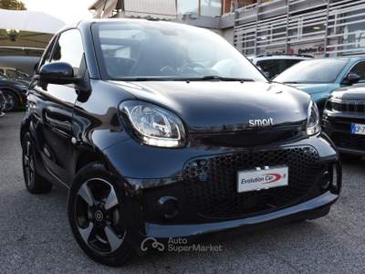 Smart ForTwo EQ cabrio Passion !!CARICATORE RAPIDO DA 22KW!! Blu/Azzurro usata Roma