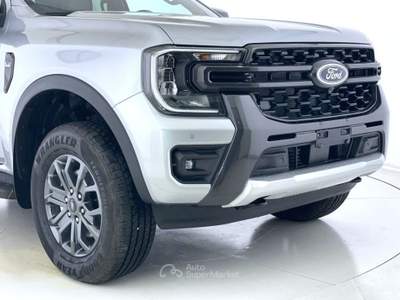 Ford Ranger Ranger 2.0 EcoBlue doppia cabina Wildtrak awd 205cv auto *PREZZO + IVA* Argento usata Bastia Umbra